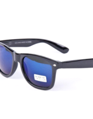 Zwart blauwe wayfarer Brillenbaas