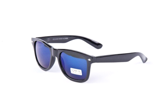 Zwart blauwe wayfarer Brillenbaas