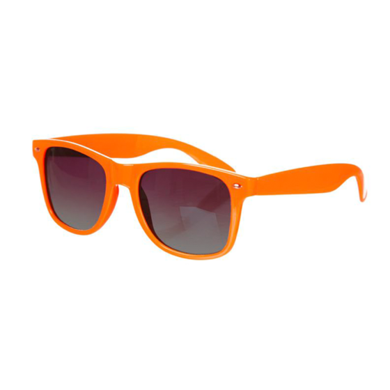 Oranje Wayfarer Brillenbaas