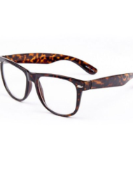 Nerdbril Leopard Wayfarer Brillenbaas