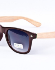 Bamboe Wayfarer Bruin "Mr. Brown" Brillenbaas