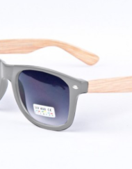 Bamboe Wayfarer Grijs Grigio Brillenbaas