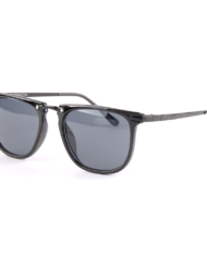 Thin wayfarer zonnebril zwart 