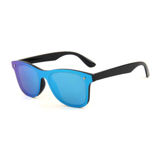 Wayfarer met ijsblauwe coating glazen "Iceman"