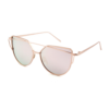 Pilotenbril met roze polarized spiegelglazen Primadonna Rosa Brillenbaas